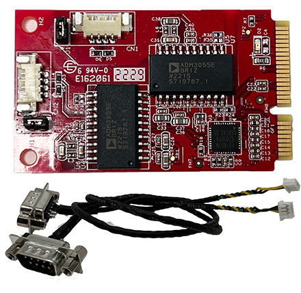 EMPC-B2S1-W1 (Dual isolated CANbus 2.0B Mini-PCIe Module)